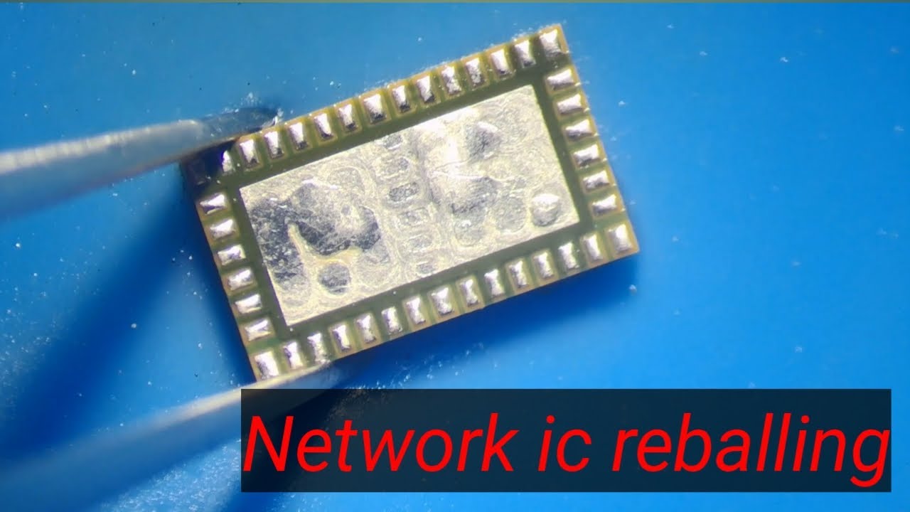 network ic reballing / new trick2023/4G PA Reballing Perfect Tarika