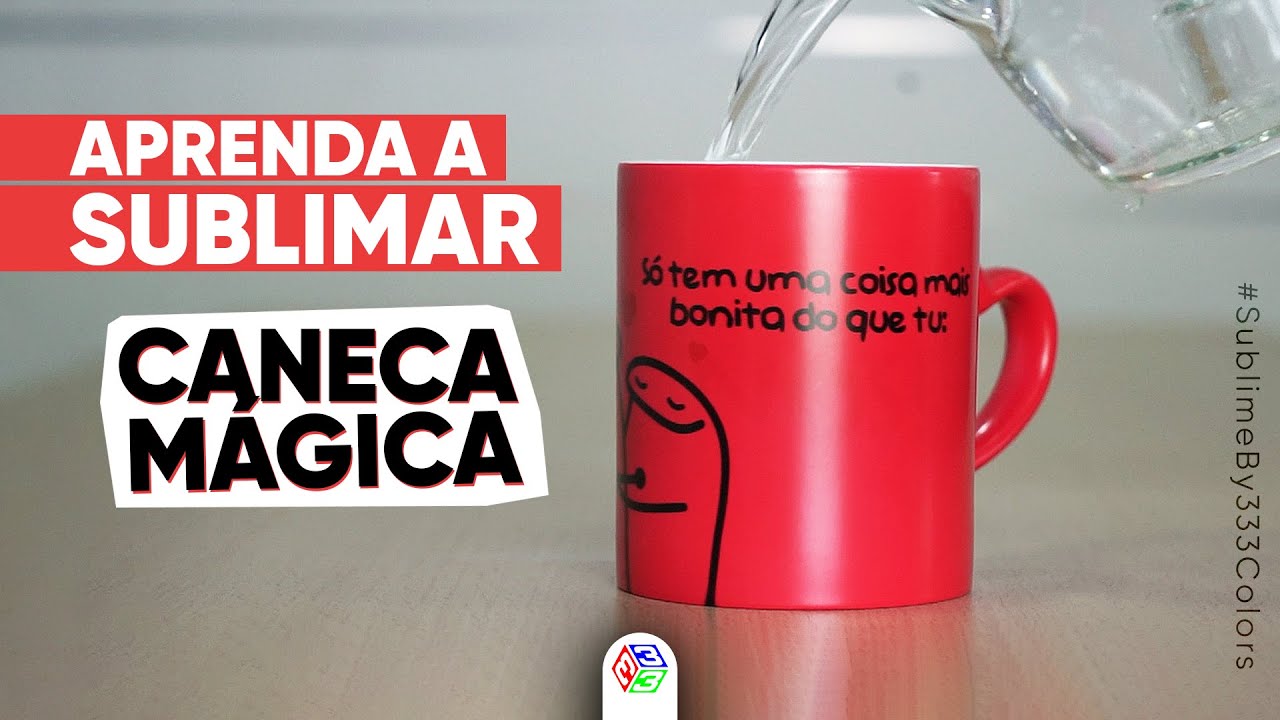 Sublimação em Caneca Mágica – Tutorial Fácil e Profissional
