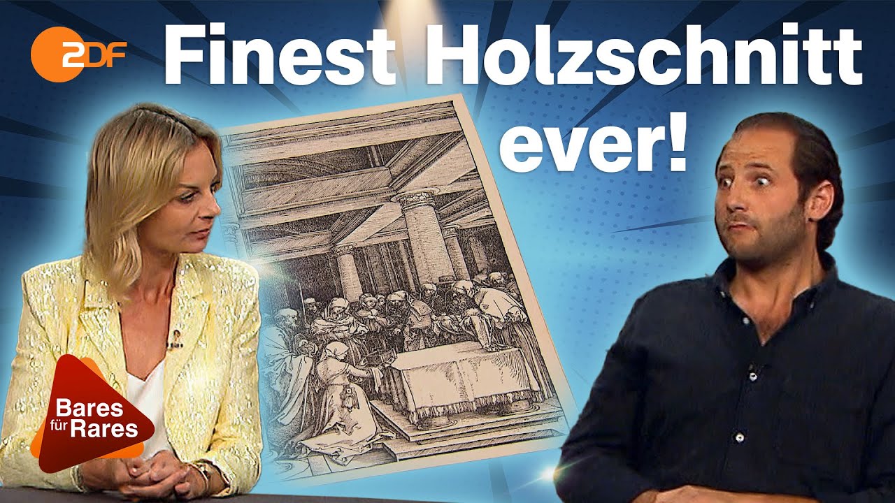 Original Dürer aus 1511: Sensationeller Holzschnitt entfesselt Expertin! | Bares für Rares