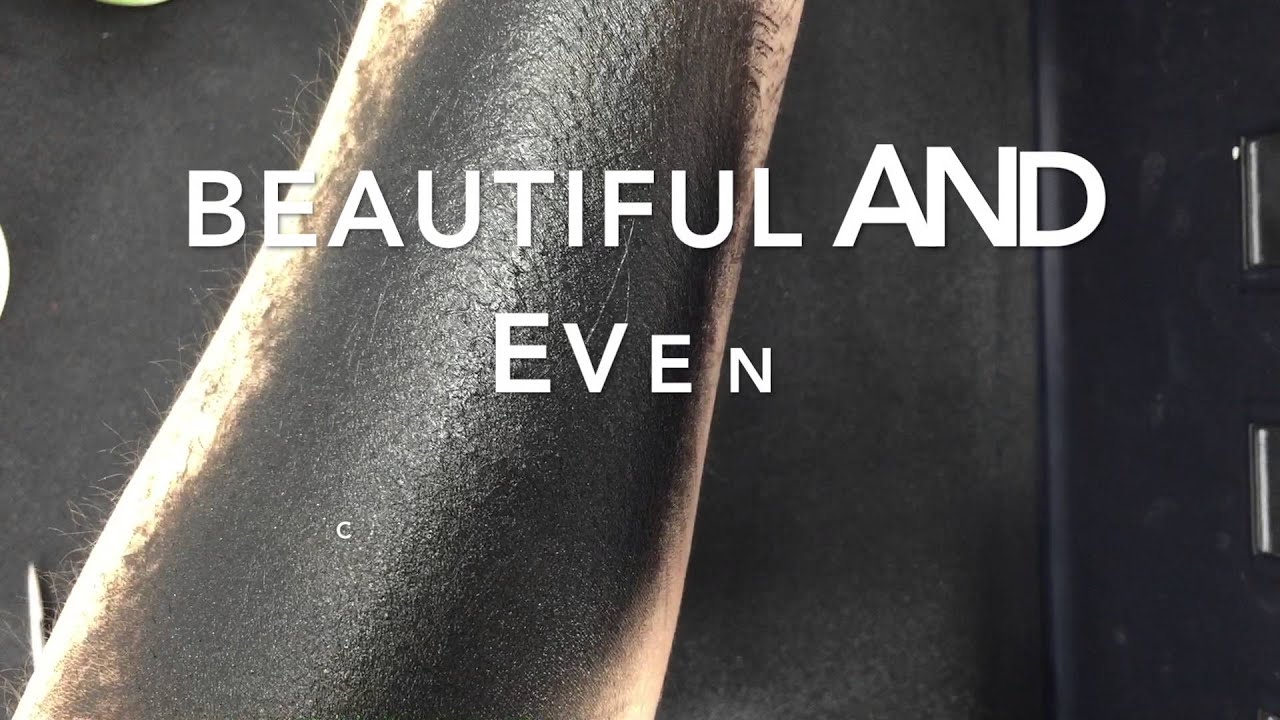 How to cover your body in face paint- quick and even coverage!