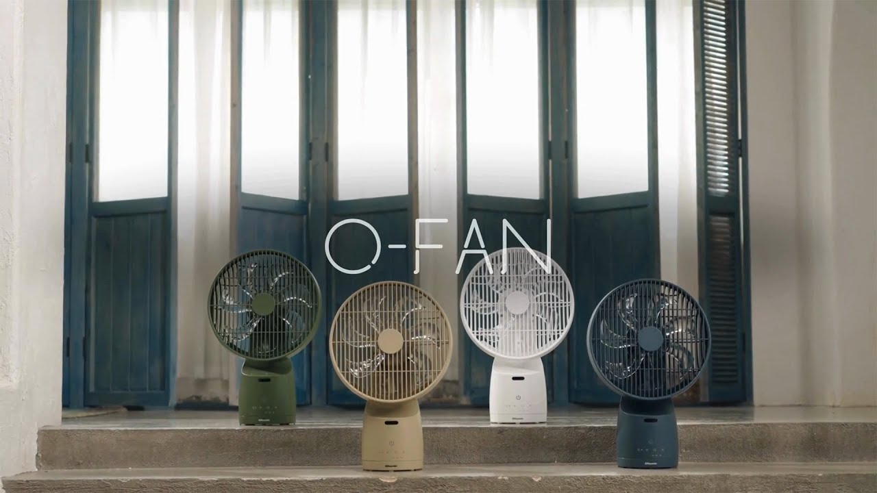 Rasonic O-FAN＋ 系列 | 自然森綠、全新沙褐、簡約珠白、優雅藍灰