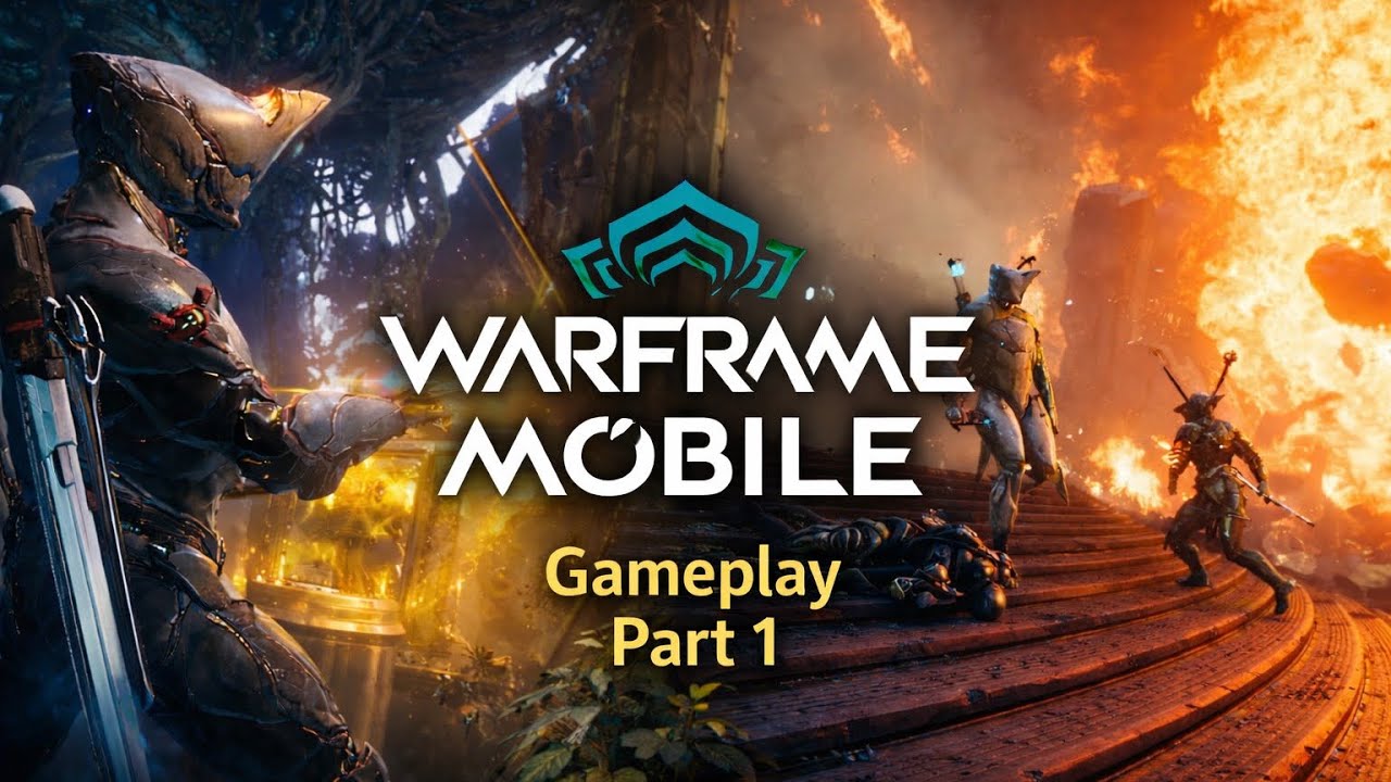 WARFRAME MOBILE Gameplay Part 1 🔥 First Look & Insane Action!