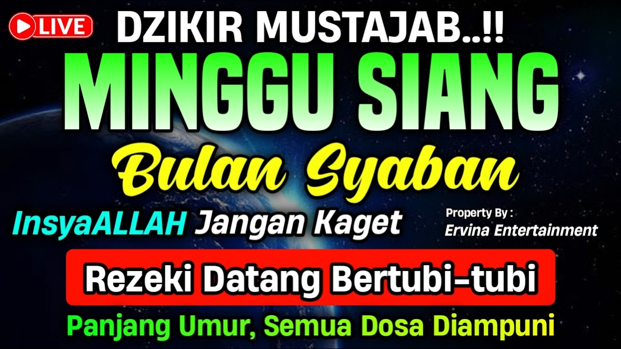 DZIKIR SIANG HARI MINGGU MUSTAJAB.!! InsaAllah Rezeki Datang Bertubi Tubi | Qori : Ust. Tajul Arifin