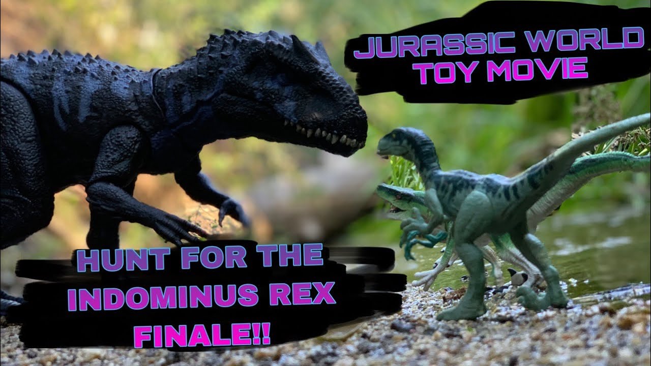 Jurassic World Toy Movie:  Hunt for the Indominus Rex Finale! #dinosaur #dinosaurtoys #indominusrex