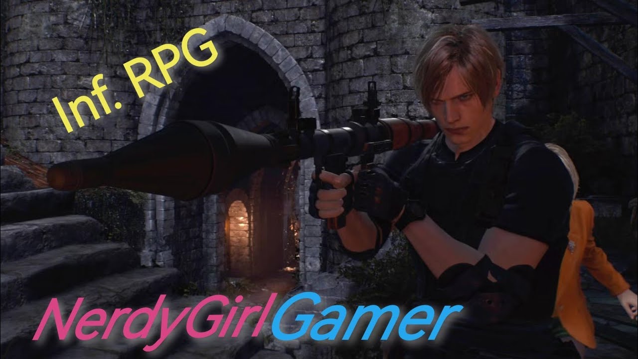 Resident Evil 4 Remake  صعوبة الاحترافي + قاذفة صواريخ لانهائية🔥
