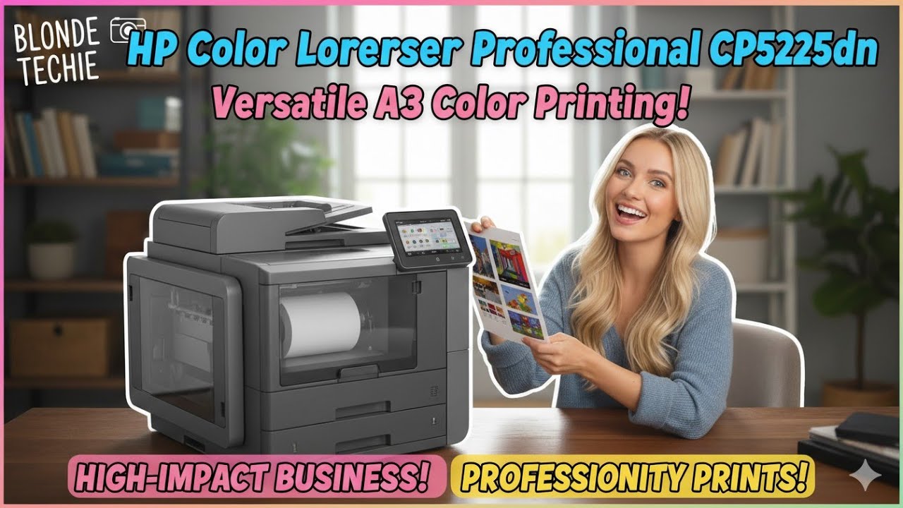 HP Color LaserJet Professional CP5225dn: Versatile A3 Color Printing for High-Impact Business