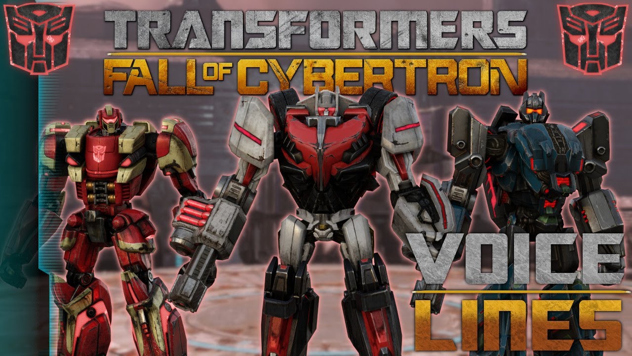 Transformers: Fall of Cybertron - Autobot Soldier 01 Voice Lines