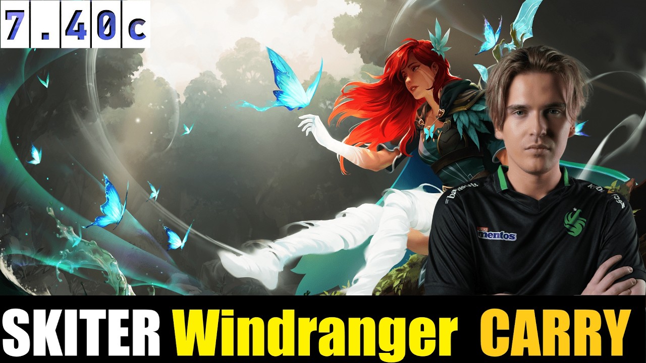 🤯SKITER [Windranger] HC 7.40c - DOTA 2 HIGHEST MMR MATCH#dota2  #dota2gameplay    #yatorodota2