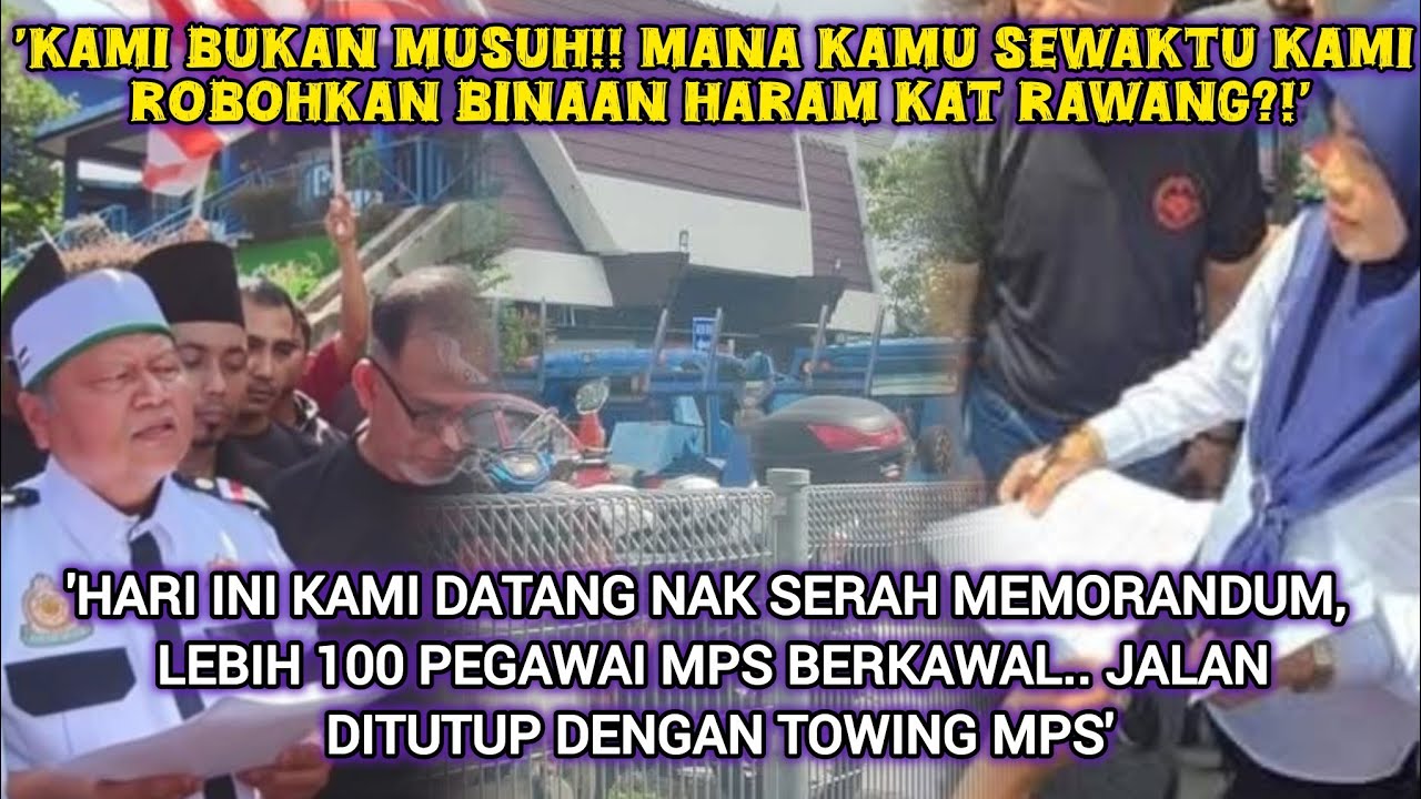 KECOH‼️LEBIH 300 NGO SERAH MEMORANDUM : MPS DIKRITIK, IPD GOMBAK DIPUJI