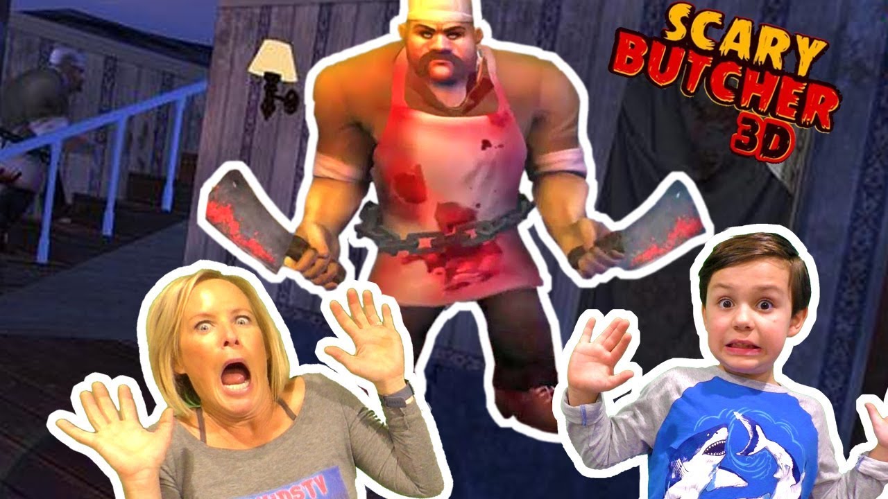 Scary Butcher 3D Horror Gameplay
