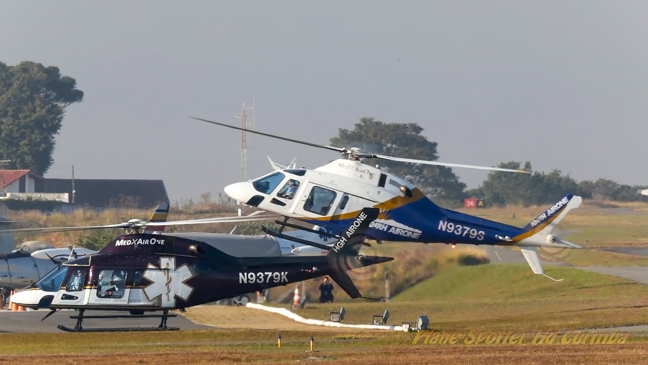 Com direito a passagem baixa: As 2 novas Agusta Westland AW119 MKII Koala chegaram à Helisul