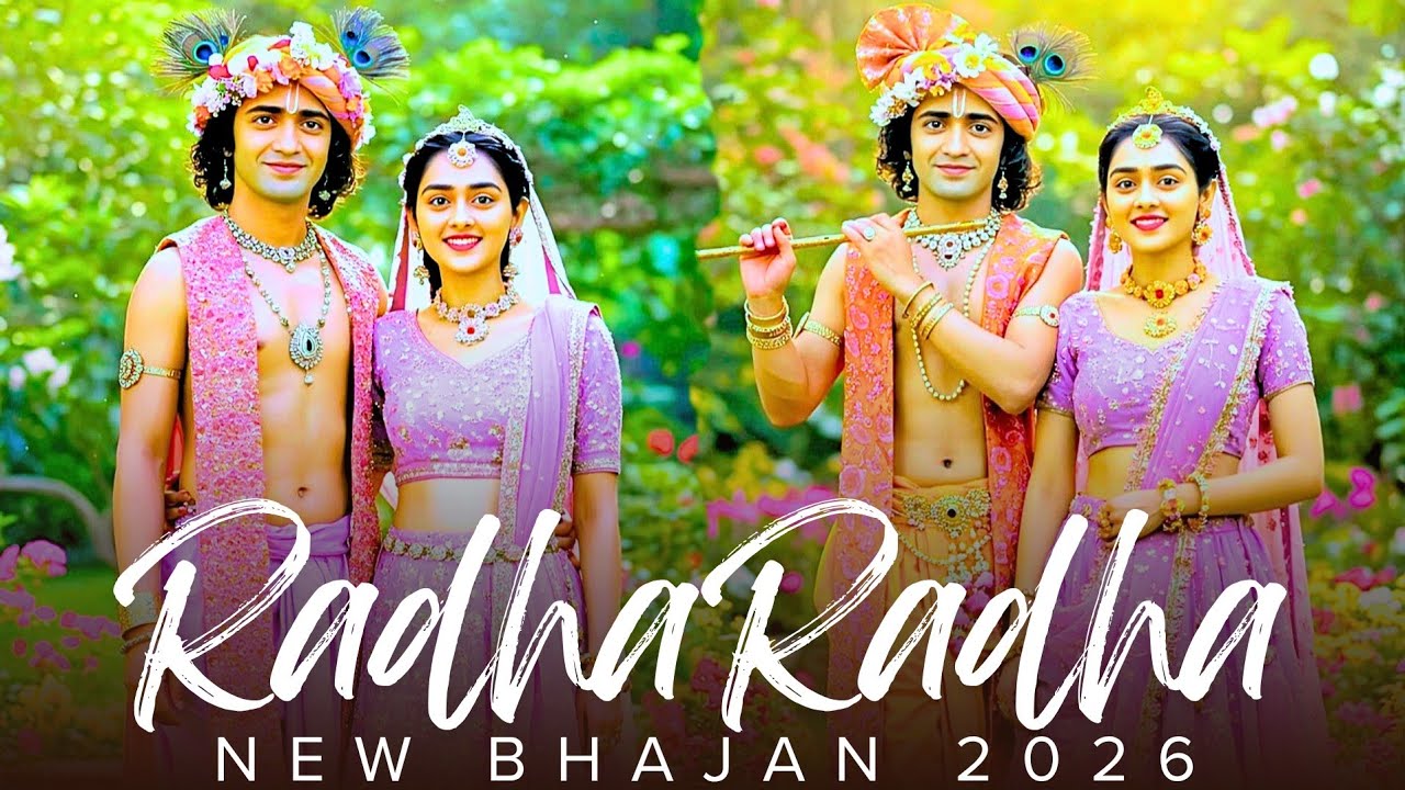 🌸 Radha Krishna Devotional Bhajan 🎶 | Charan Kamal Bhakti Song #RadhaKrishna 
