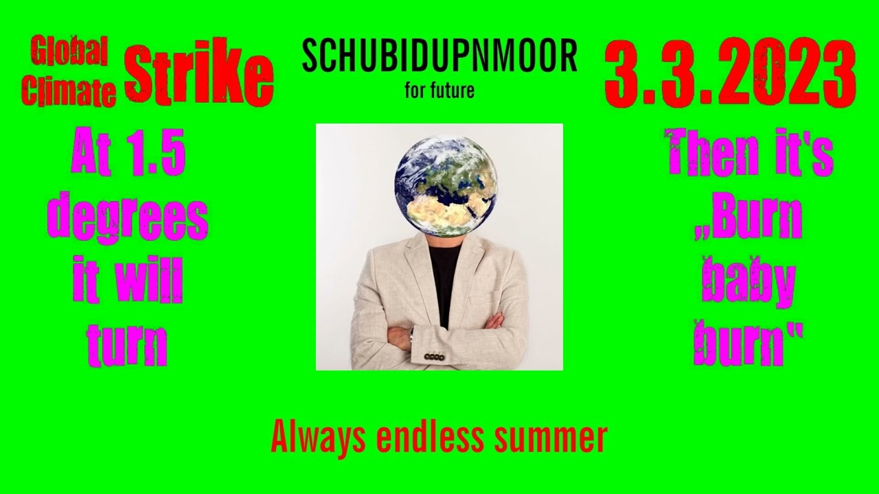 Always Endless Summer #climate #climatestrike #climateaction - Schubidupnmoor for future