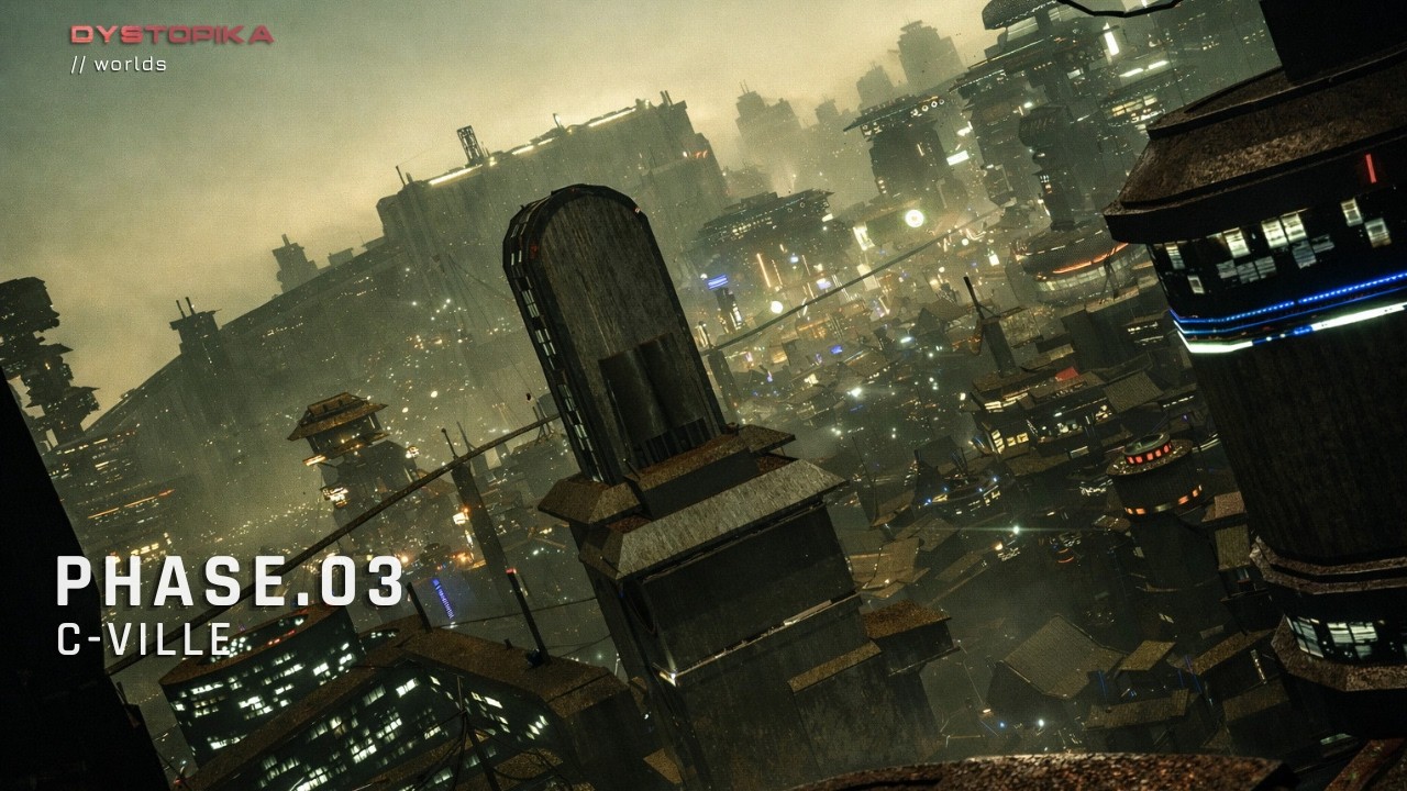 DYSTOPIKA // Haven Prime \\ phase.03 - tricks, construction, learnings, challenges, gameplay, result