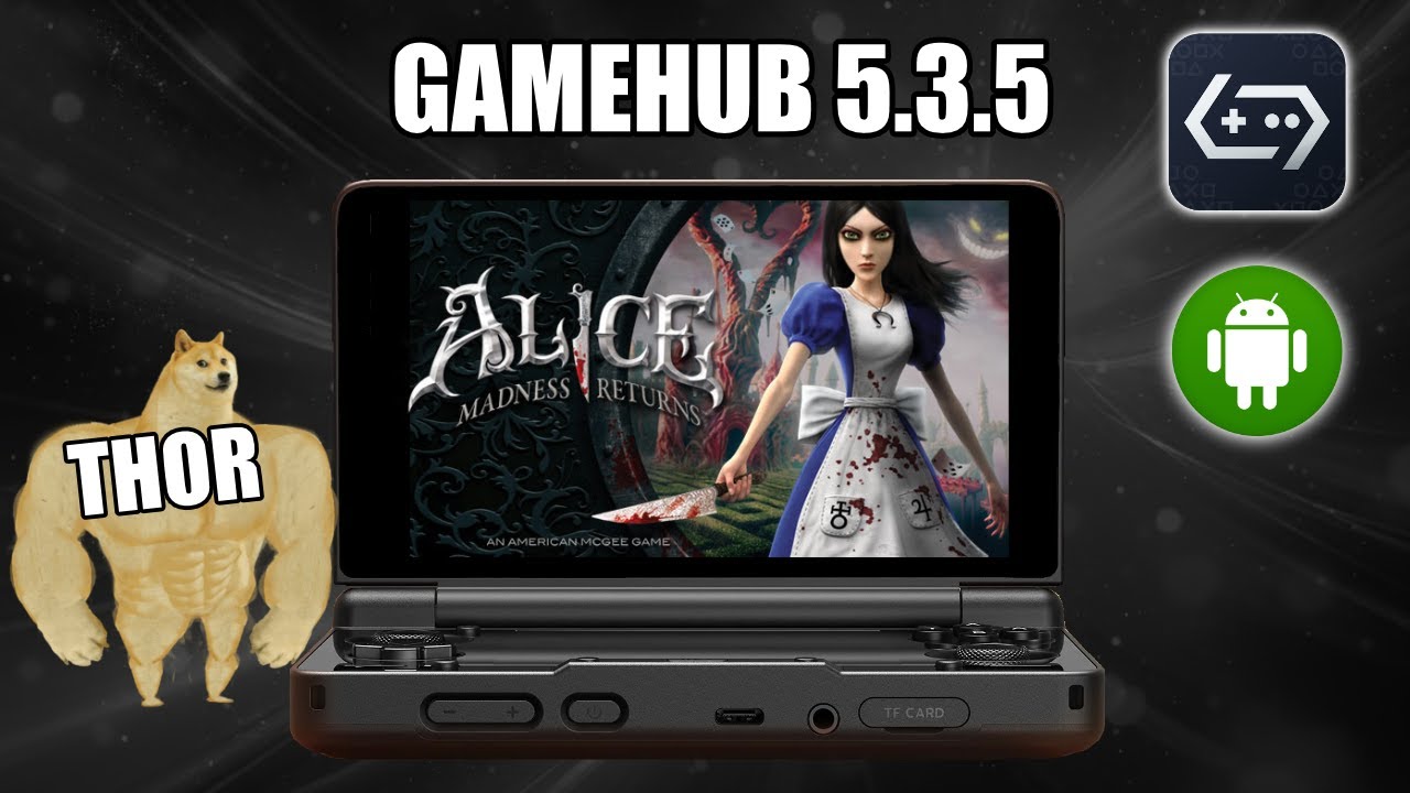 Alice: Madness Returns | AYN Thor | Gamehub 5.3.5 | 60 FPS