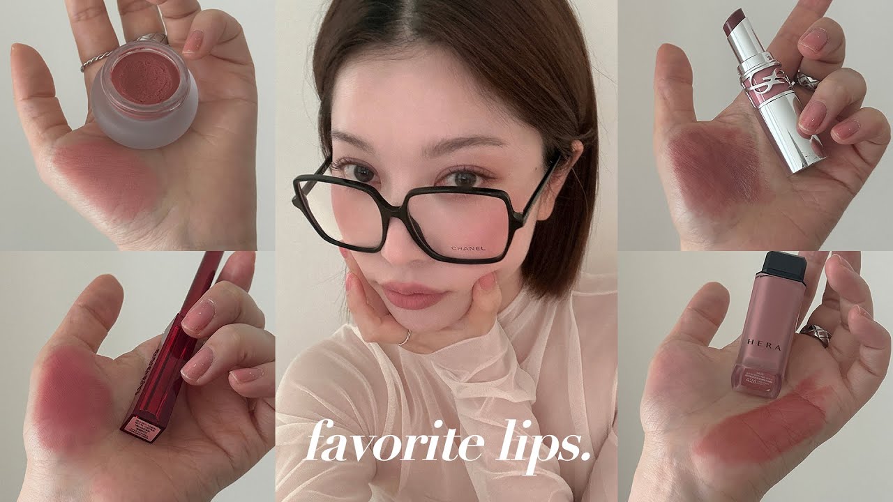 Fav MLBB lips 최애 인생립 모음⋰˚✩ 분위기 넘치는 #말린장미 #미지근 #웜쿨평화 립제품들 추천쓰 | dear.jerry