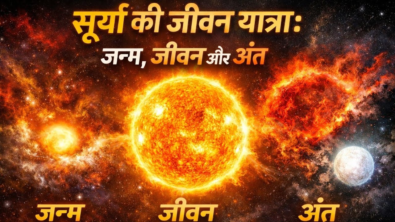 सूर्य के निर्माण और उसके अरबों वर्षों का इतिहास History of the Sun's #education #viral #videos 