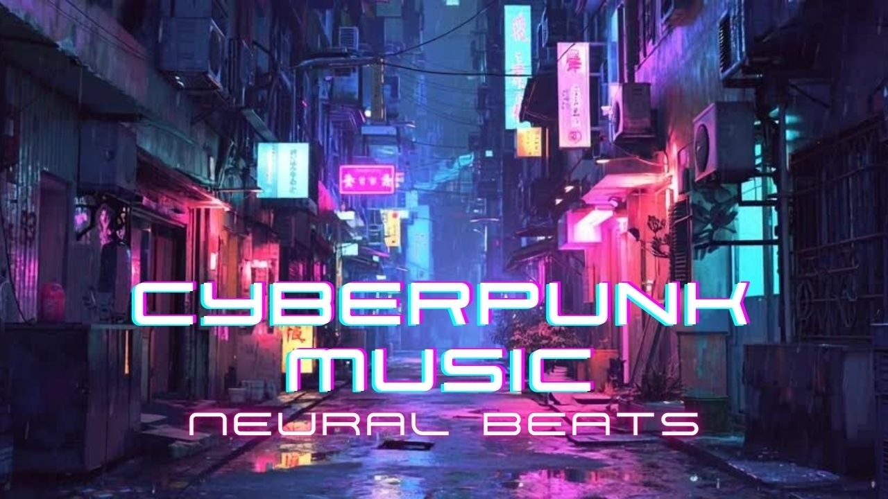 Futuristic Cyberpunk Music Journey Through Neon Dystopian Sound