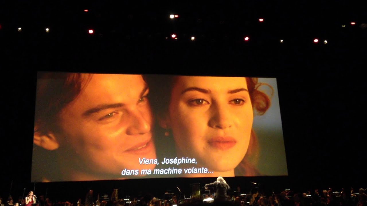 Titanic Live - Rose & Jack Flying - James Horner - Paris