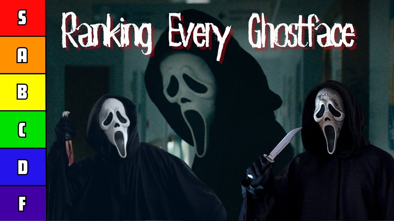 EVERY Ghostface Killer RANKED - INCLUDING SCREAM VI