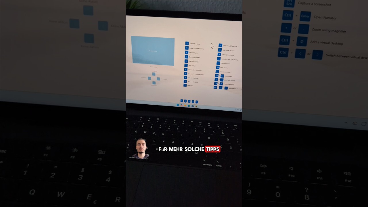 &Uuml;bersicht der Windows Tastenkombinationen anzeigen lassen #windows #techtips