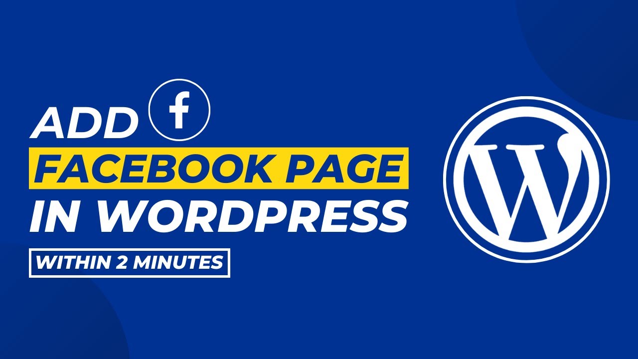 Как добавить страницу Facebook на сайт Wordpress [легко]