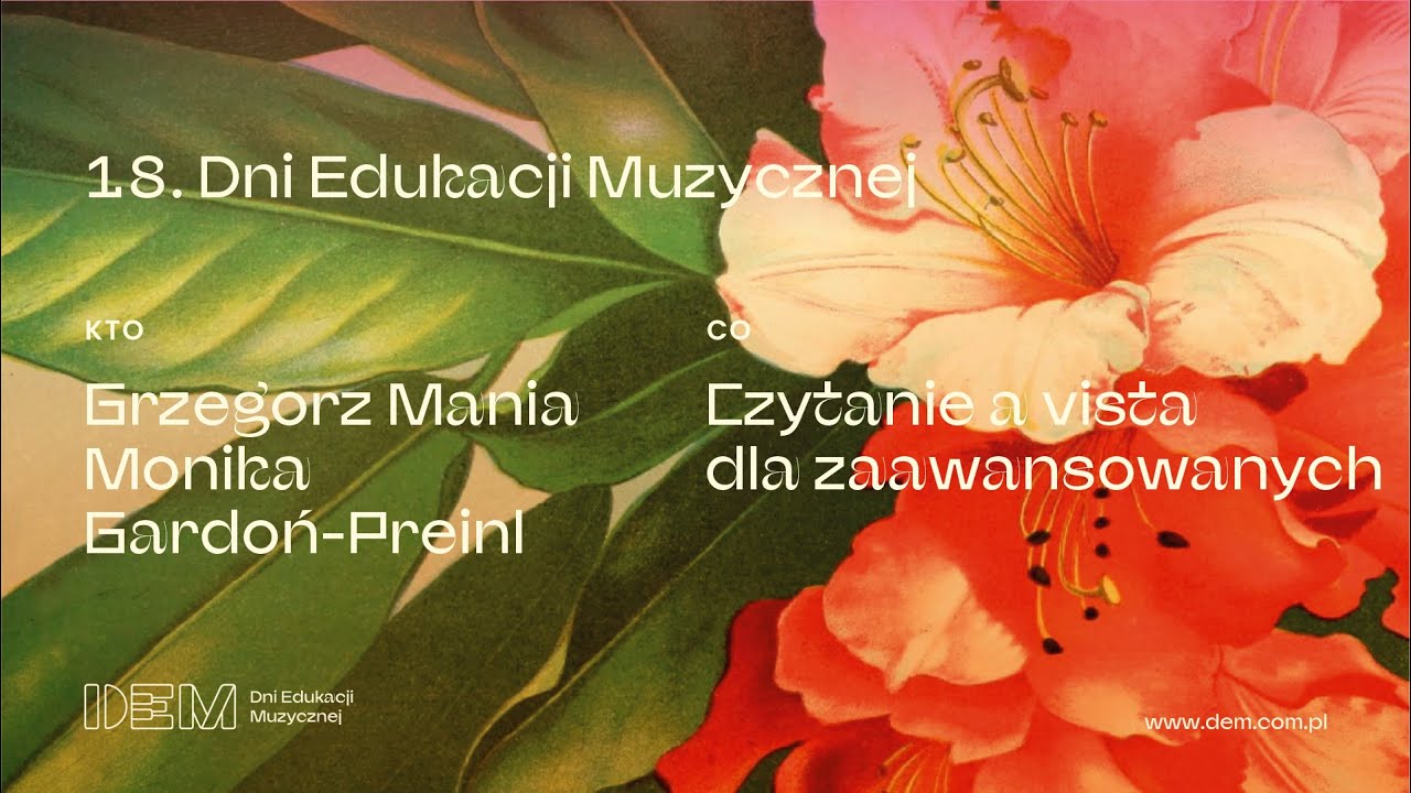 Czytanie a vista dla zaawansowanych | 18. DEM