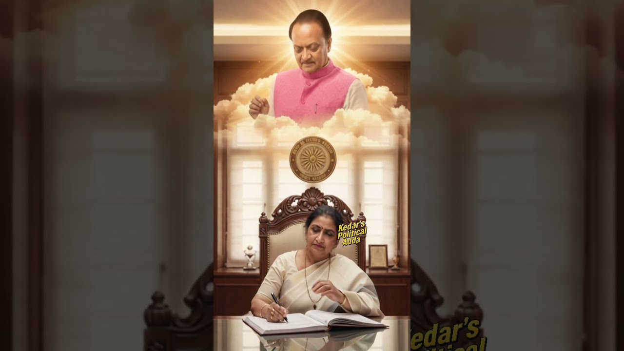 Sunetra Pawar Becomes DCM | Ajit Dada Pawar’s Blessing Goes Viral 