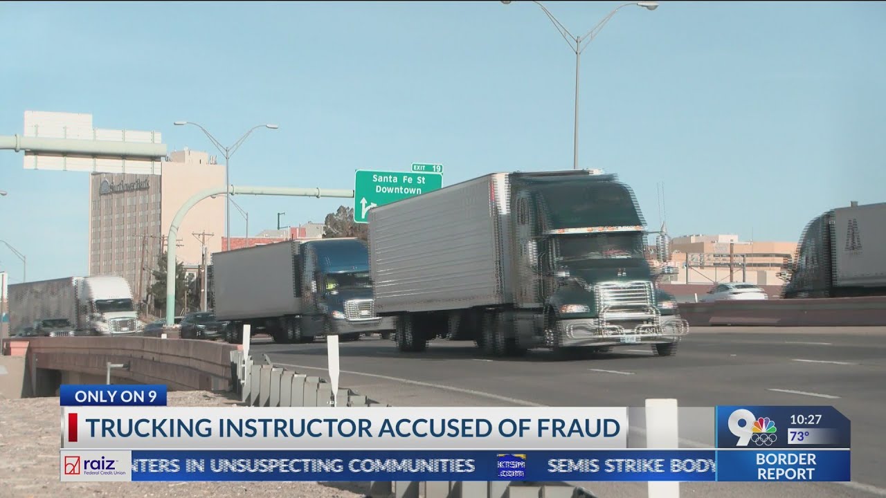 Former student accuses local trucking instructor of fraud, inadequate training