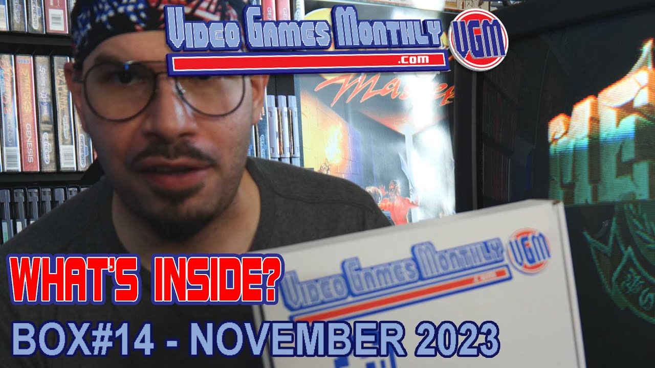 Video Games Monthly - Box #14 November 2023 10 Mystery Games