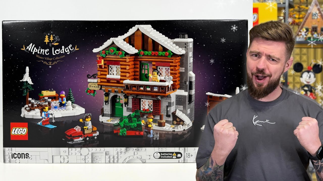 G&Oacute;RSKA CHATA ❄️ LEGO ICONS 10325 RECENZJA