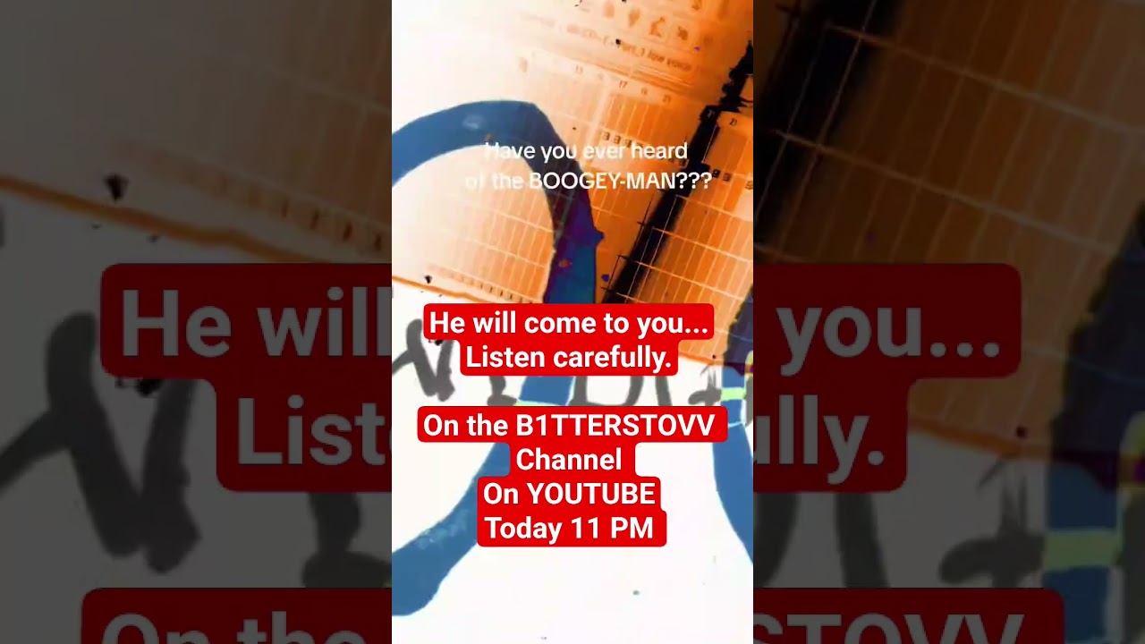 Have you ever heard of the BOOGEY-MAN? #techno #b1tterstovv #HARDTEKK #BRUTAL #NOKIDSALLOWED 🎃🎃🎃🎃