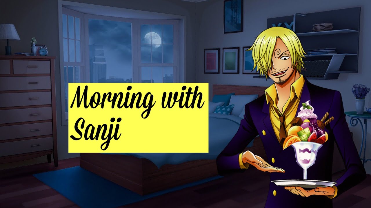 🎧Morning with Sanji [ASMR/One Piece] [Morning Cuddles] [Kisses]