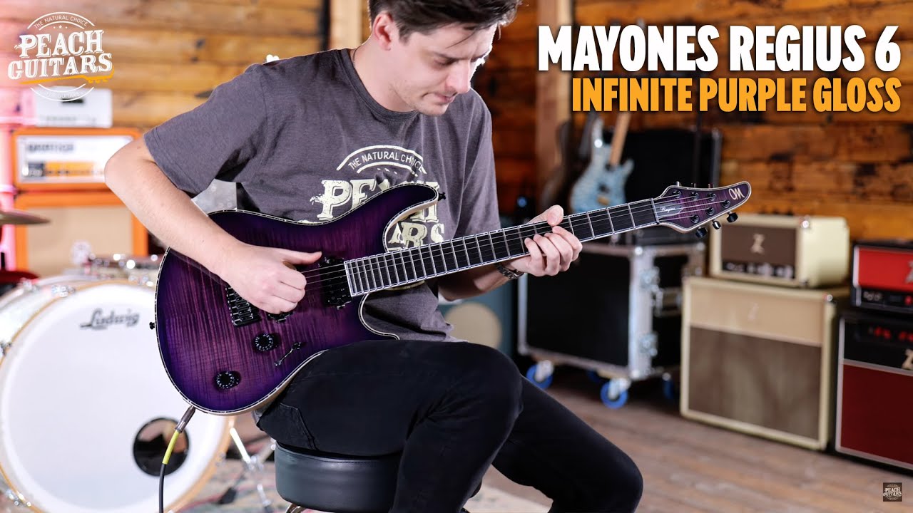 No Talking...Just Tones | Mayones Regius 6 Infinite Purple Gloss