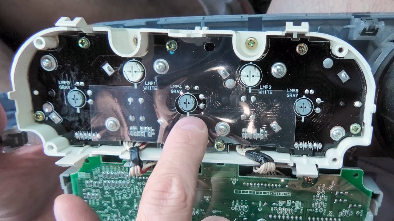 Acura RSX (2002-2006): How To Remove Climate Control / Air Conditioner Panel And Replace OEM Bulbs?