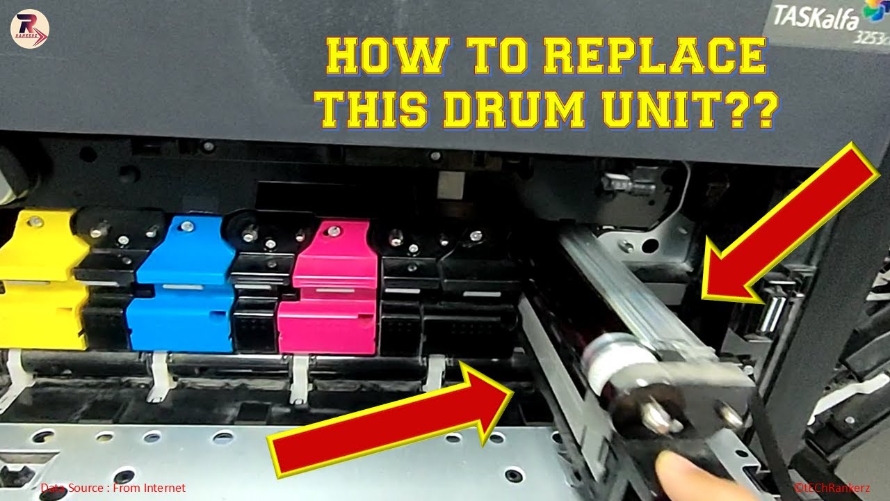 How to Replace Drum Unit DK-8350 in Kyocera TASKalfa 3253ci | Step-by-Step Copier Repair