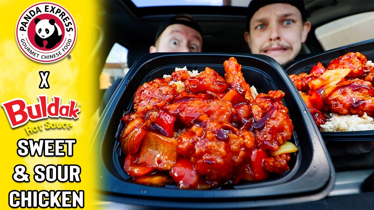 Trying The Panda Express x Buldak Super Spicy Sweet And Sour Chicken | Worth $8.90?
