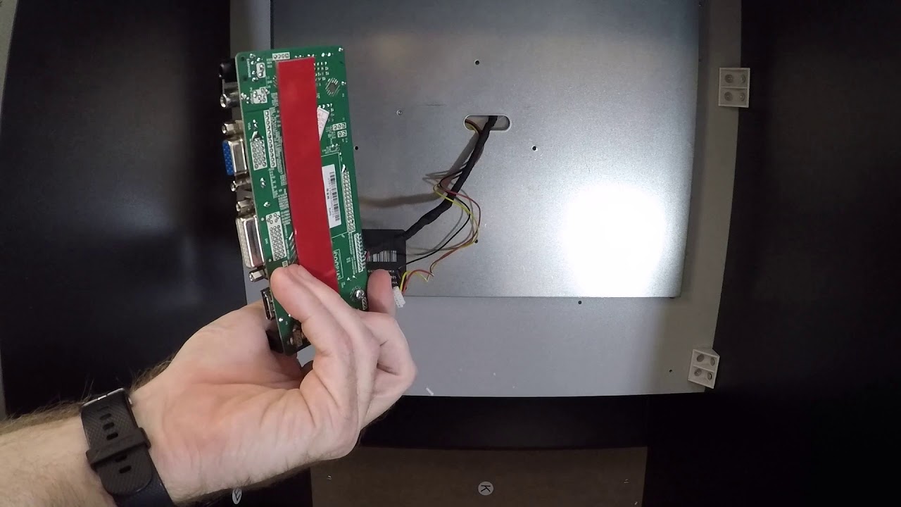 Monitor Modification For Street Fighter Arcade1Up Pandora's Box or Raspberry Pi Install