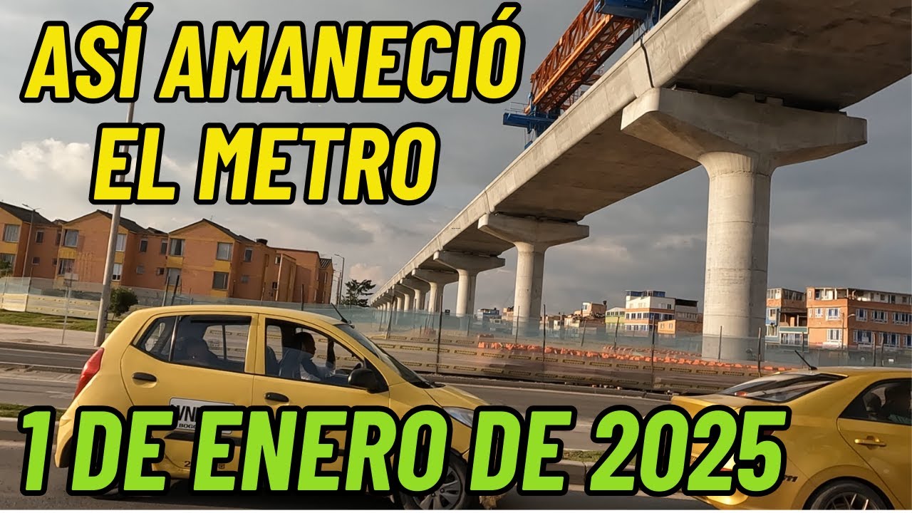METRO de BOGOTÁ: Así amaneció el 1 de enero de 2025