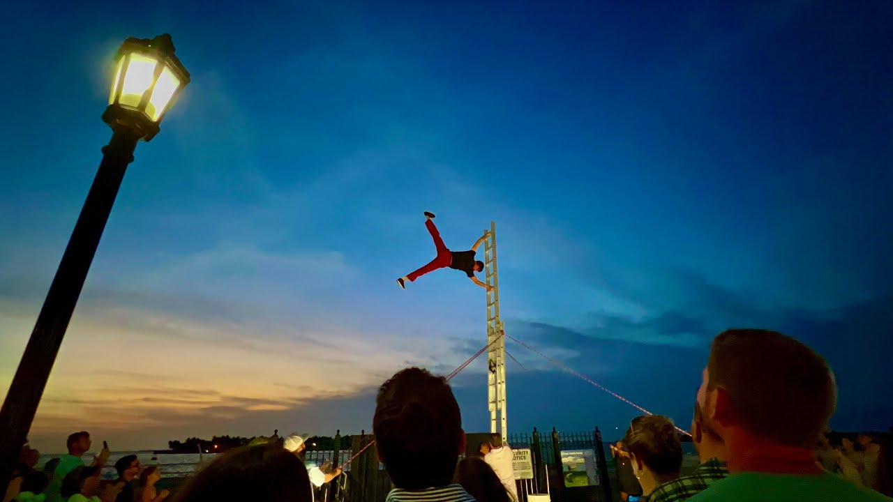 Street Performers at Mallory Square in Key West, Florida