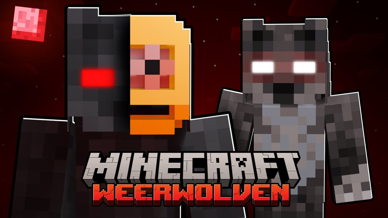 De Alfa Wolf Verandert Mij In Een Weerwolf In Minecraft