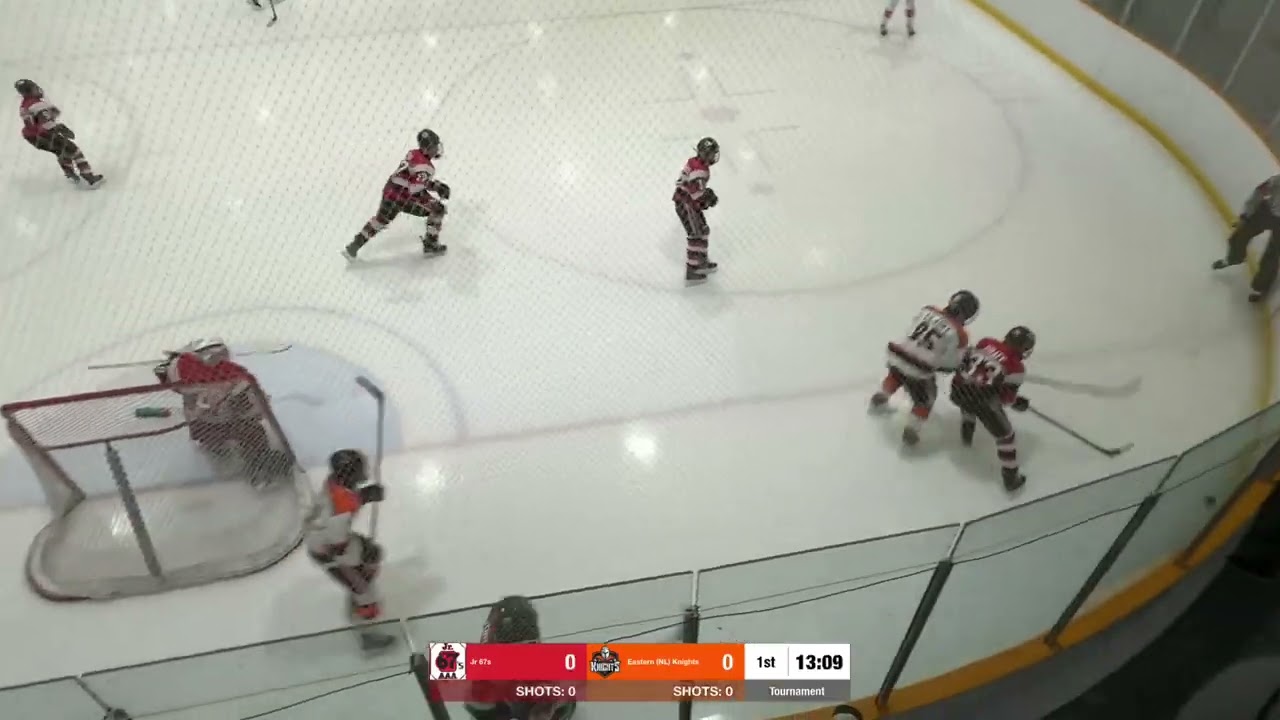 U14 AAA - Ice Jam U15 tournament - Game 2 - Jr 67s vs Eastern Knights (NL)