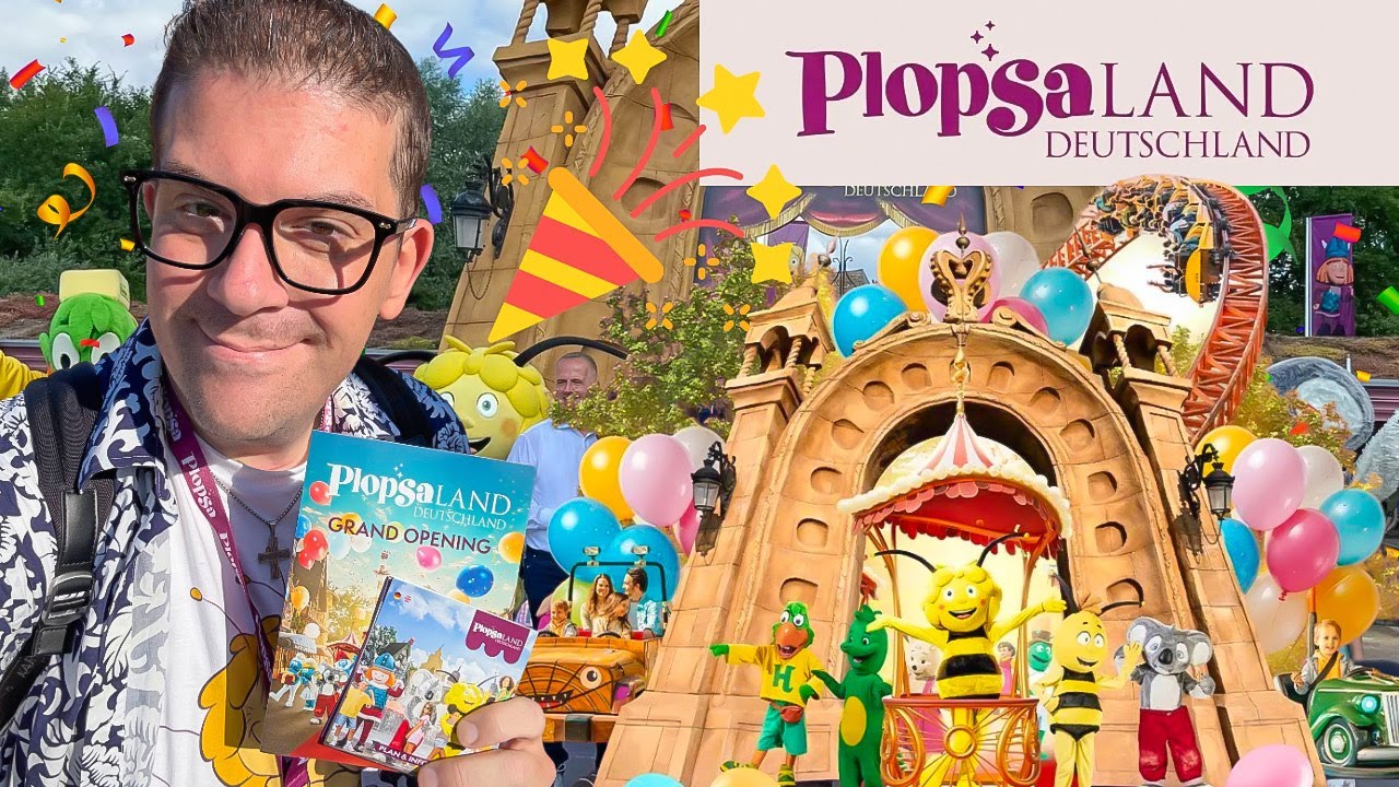 Der Holiday Park wird zum Plopsaland Deutschland! Grand Opening mit Glockenbach & Mega-Feuerwerk! ✨