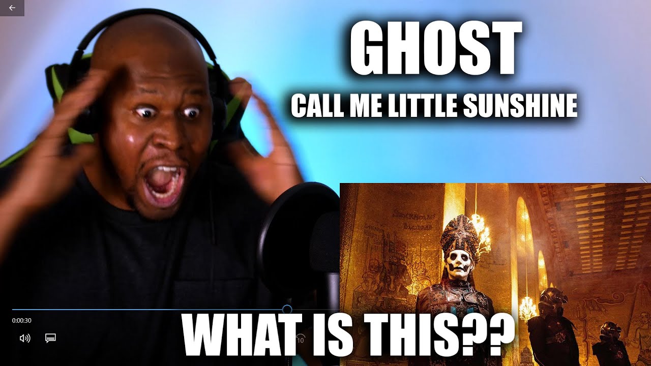 Insane Reaction To Ghost Call Me Little Sunshine