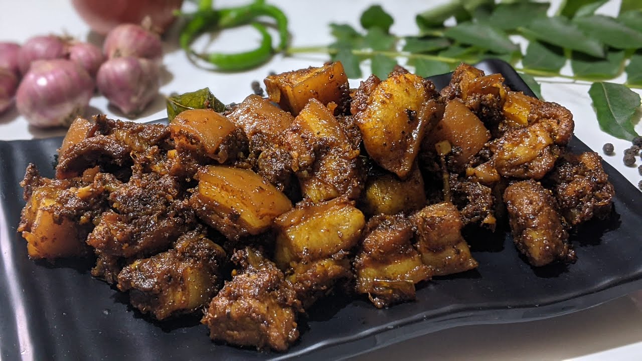 How to make tasty Pork Pepper Roast | Kerala Style Pork Pepper Roast | Pork Pepper Ularthiyathu