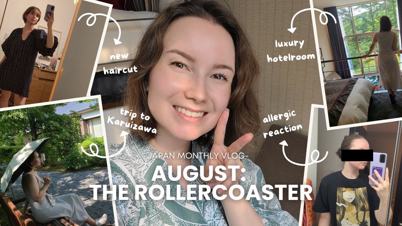 JAPAN MONTHLY VLOG #3 | KARUIZAWA is THE DREAM 😍 + Benozyl Peroxide nightmare 😩