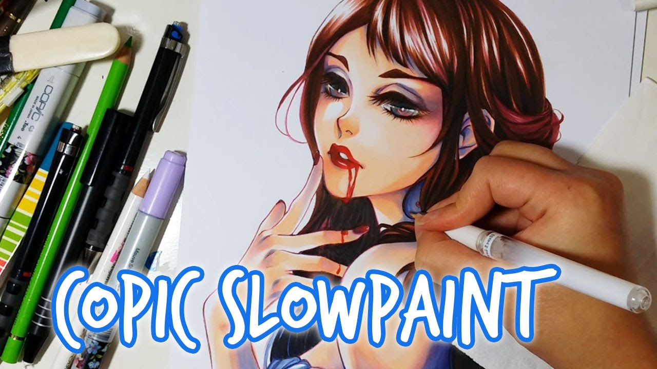 COPIC Slowpaint: Bloodlust ★ Skin Coloring ★ Full Speed