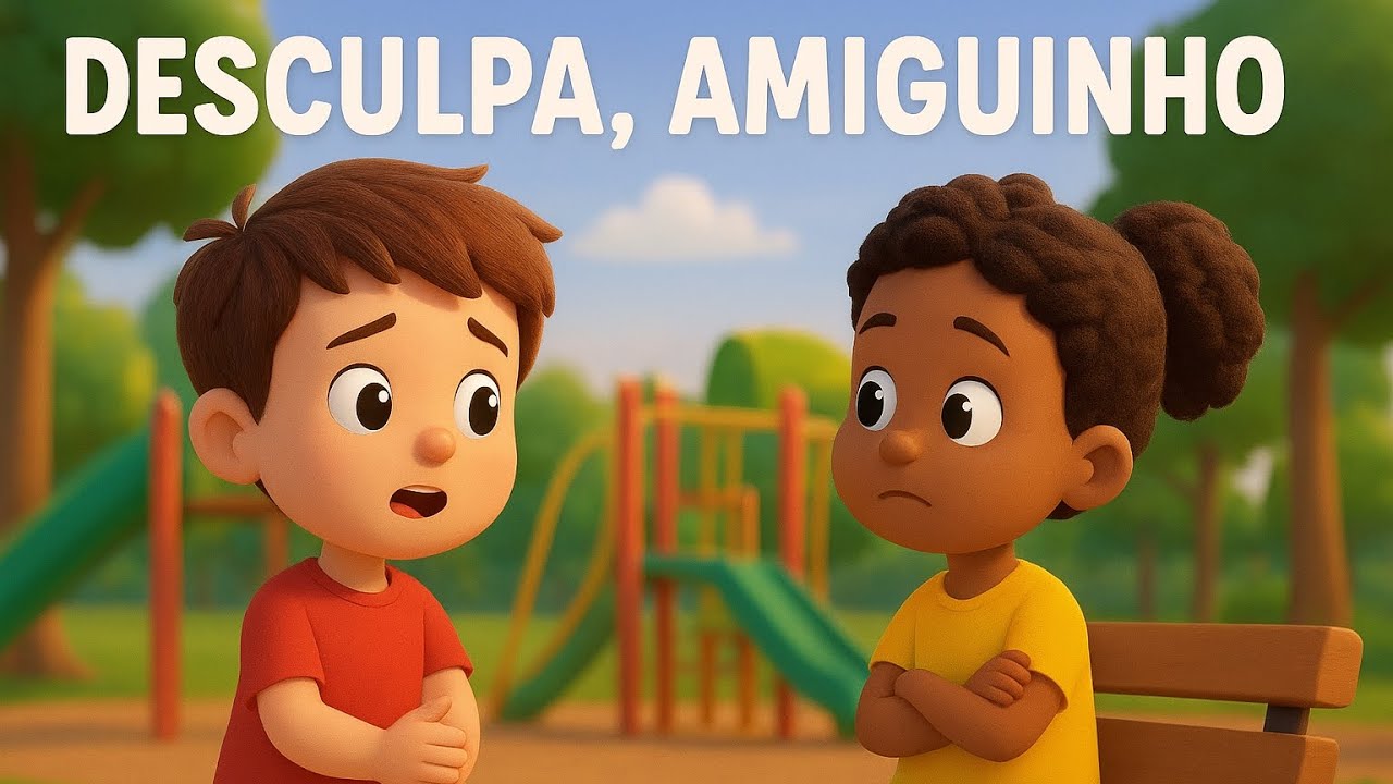 “Desculpa, Amiguinho! 💛 Uma Canção Sobre Perdão e Amizade”