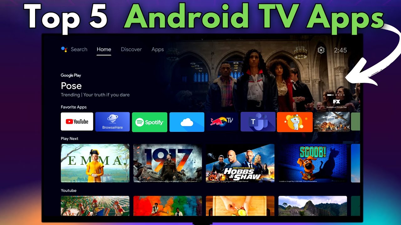 Android TV Apps You Must Try