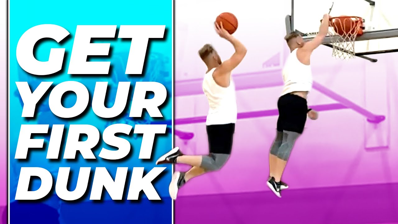 How To DUNK A Basketball For The FIRST TIME 😱